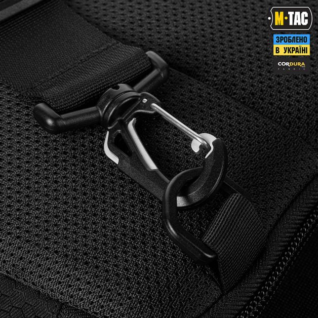 M-Tac сумка Admin Bag Medium Elite с липучкой Hex Black