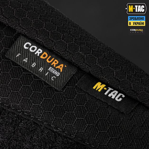 M-Tac сумка Admin Bag Medium Elite с липучкой Hex Black