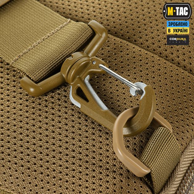 M-Tac сумка Admin Bag Medium Elite с липучкой Hex Coyote
