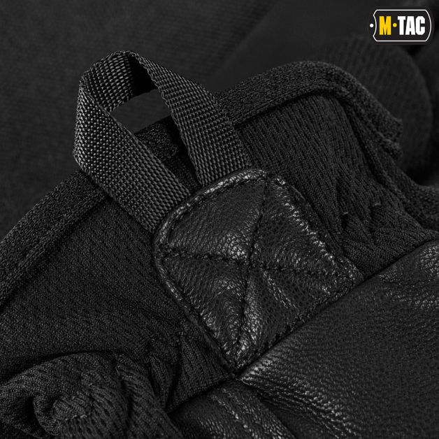 M-Tac перчатки Scout Tactical Mk.2 кожаные Black
