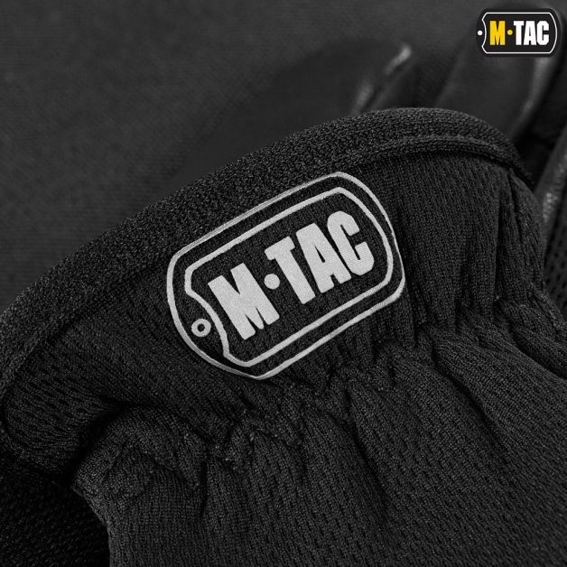 M-Tac перчатки Scout Tactical Mk.2 кожаные Black