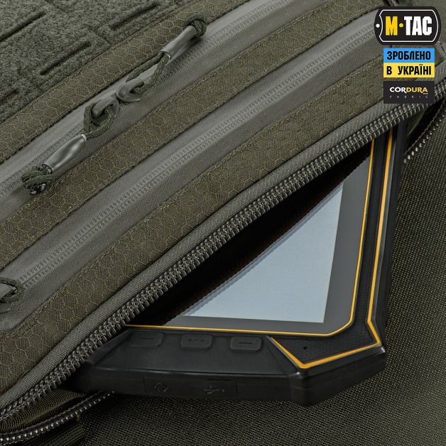 M-Tac сумка Admin Bag Medium Elite с липучкой Hex Ranger Green