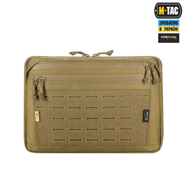 M-Tac сумка Admin Bag Large Elite с липучкой Hex Coyote