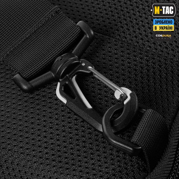 M-Tac сумка Admin Bag Large Elite с липучкой Black