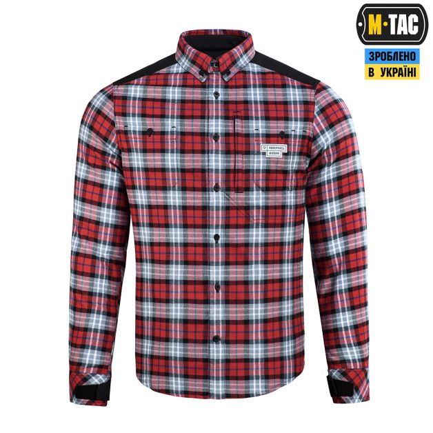 M-Tac рубашка Redneck Cotton Shirt Повернись Живим Red