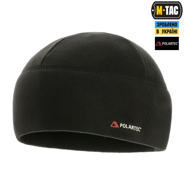 M-Tac шапка Watch Cap фліс Light Polartec Black