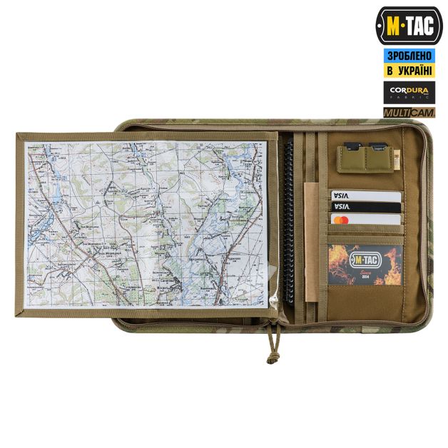 M-Tac планшет-органайзер А5 Elite Multicam