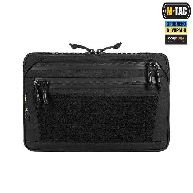 M-Tac сумка Admin Bag Medium Elite с липучкой Black