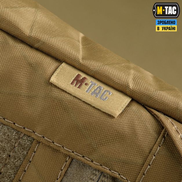 M-Tac сумка Admin Bag Medium X-PAC Elite з липучкою Coyote