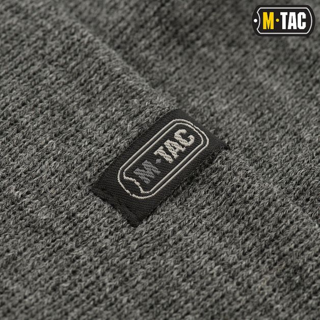 M-Tac шапка тонка в'язка 100% акрил Grey