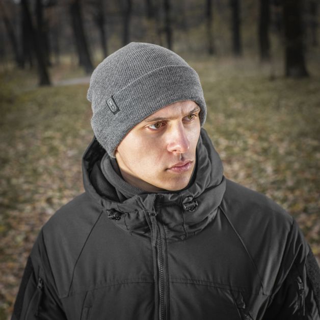 M-Tac шапка тонка в'язка 100% акрил Grey