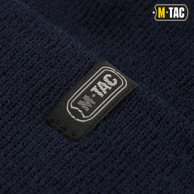M-Tac шапка тонка в'язка 100% акрил Dark Navy Blue