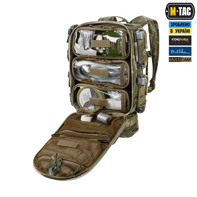 M-Tac наплічник бойового медика Elite Multicam