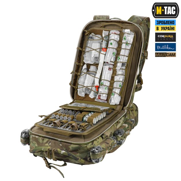 M-Tac наплічник бойового медика Elite Multicam
