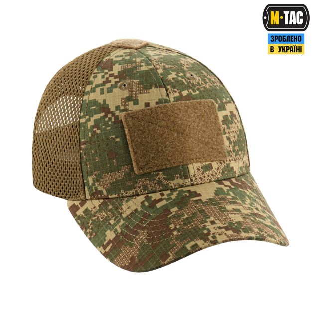 M-Tac бейсболка тактична з сіткою Rip-Stop NGU Camo
