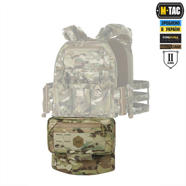 M-Tac захист живота з балістичним пакетом 2 клас захисту Multicam