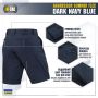 M-Tac шорты Aggressor Summer Flex Dark Navy Blue