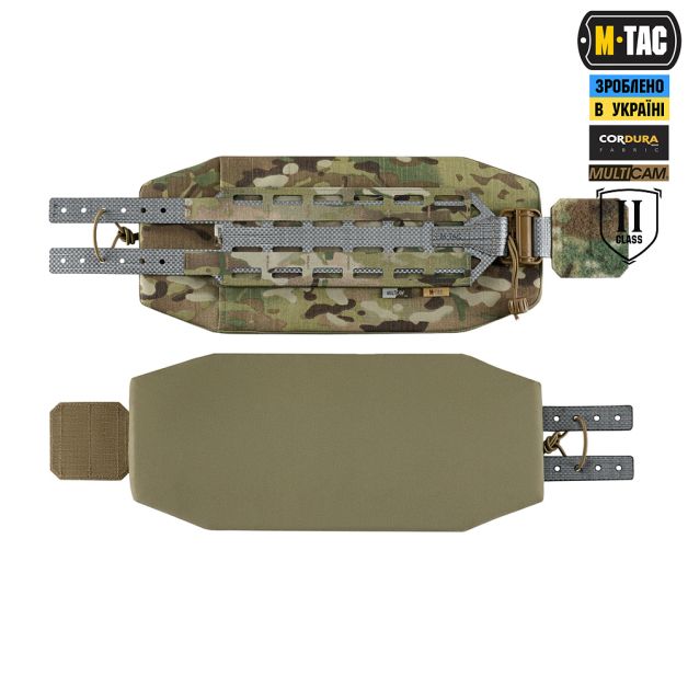 M-TAC балістичний захист 2 клас на камербанд TIGER Multicam