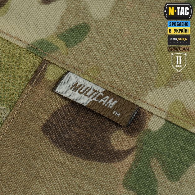 M-Tac плечовий захист з балістичними пакетами 2 клас захисту Ергономічний (Пара) Multicam