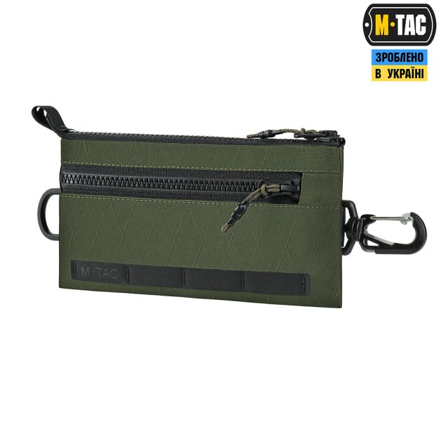 M-Tac кошелек с горизонтальный с карабином X-PAC Elite Ranger Green