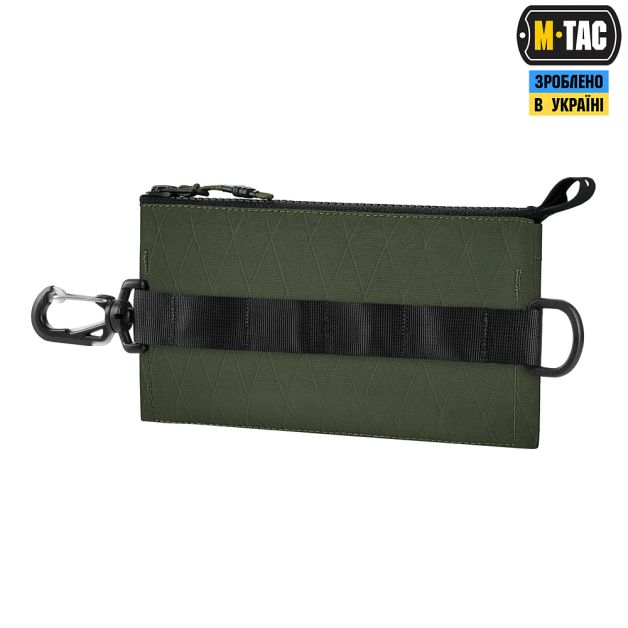 M-Tac кошелек с горизонтальный с карабином X-PAC Elite Ranger Green