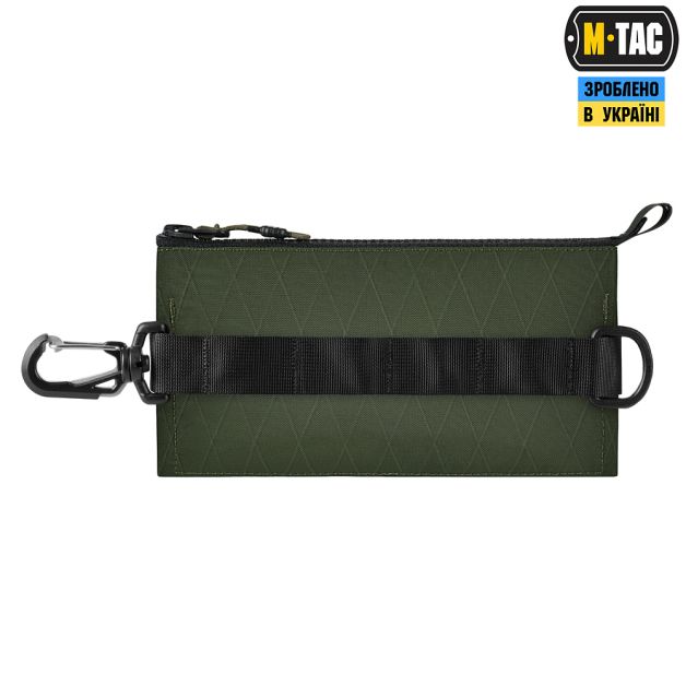 M-Tac кошелек с горизонтальный с карабином X-PAC Elite Ranger Green
