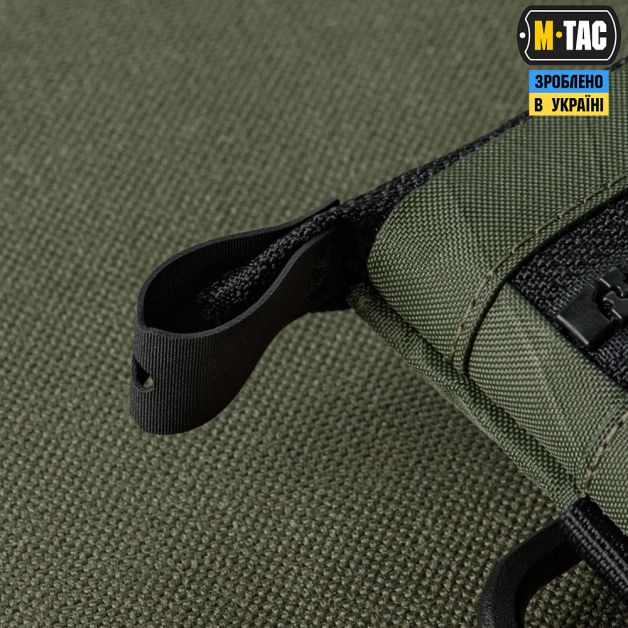 M-Tac кошелек с горизонтальный с карабином X-PAC Elite Ranger Green