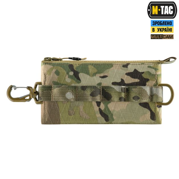 M-Tac кошелек с горизонтальный с карабином X-PAC Elite Multicam