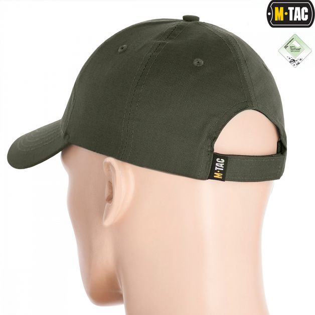 M-Tac бейсболка Flex рип-стоп Army Olive