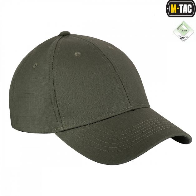 M-Tac бейсболка Flex рип-стоп Army Olive