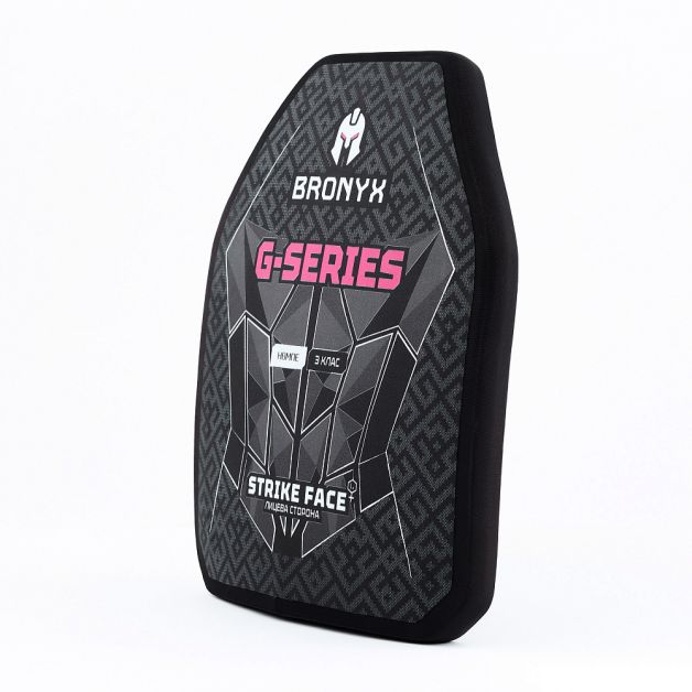 BRONYX комплект бронеплит (2 шт) G-Series (для жінок) 3-го класу розмір M