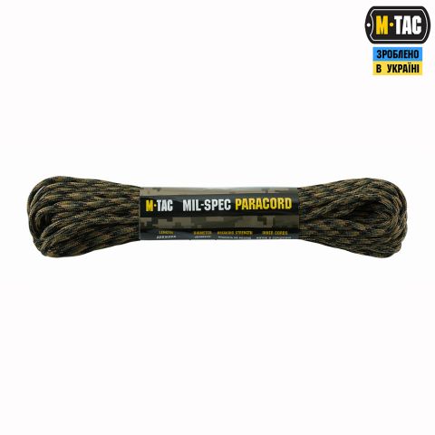 M-Tac паракорд 550 mil-spec 15m Woodland Marpat