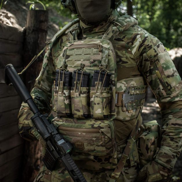 M-Tac плитоноска Cuirass Tiger Elite 2 клас захисту (розмір плити M) Multicam