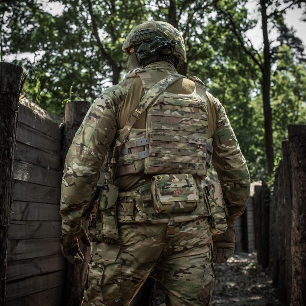 M-Tac плитоноска Cuirass Tiger Elite 2 клас захисту (розмір плити M) Multicam