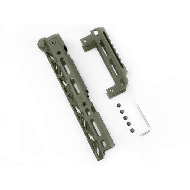 Крук M-Lock цівка для АКС-74У коротка верхні накладка OD Green (1U044A)