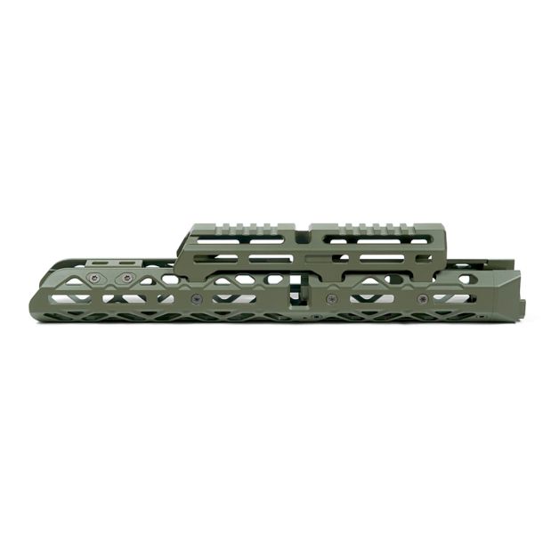 Крук цівка для АК довге с кріпленням та довгим верхнім містком M-Lok OD Green (1U004B)