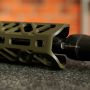 Крук цівка для АК довге с кріпленням та довгим верхнім містком M-Lok OD Green (1U004B)