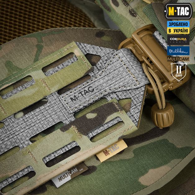 M-Tac плитоноска Cuirass Tiger Elite 2 клас захисту (розмір плити L) Multicam