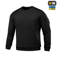 M-Tac свитшот Nylon Pocket Cotton Hard Black