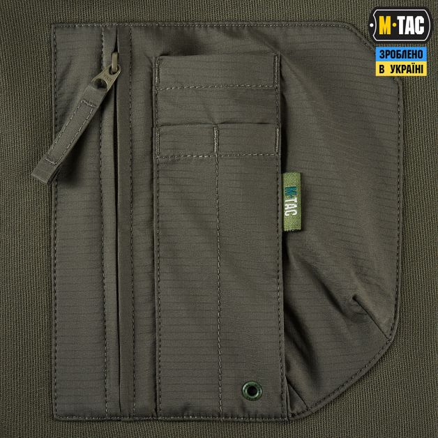 M-Tac свитшот Nylon Pocket Cotton Hard Ranger Green