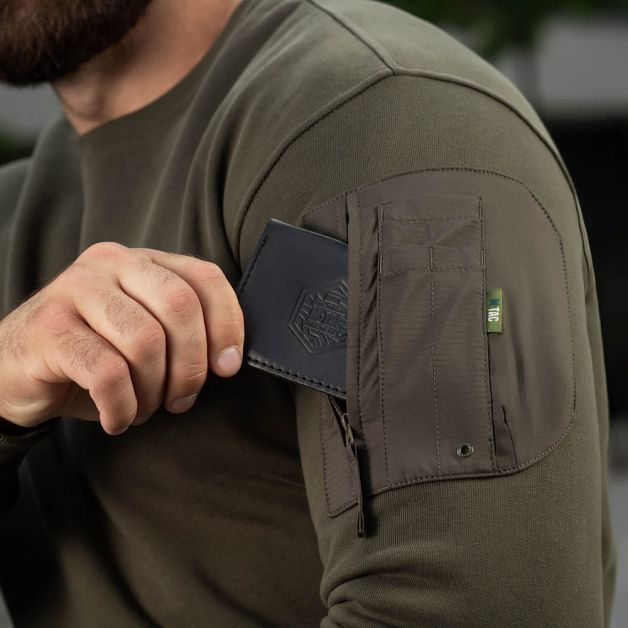 M-Tac свитшот Nylon Pocket Cotton Hard Ranger Green
