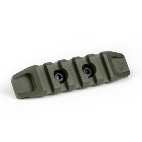 Крук Рейка Пікатінні на 5 слотів із кріпленням стандарту  M-Lok OD Green (9021)