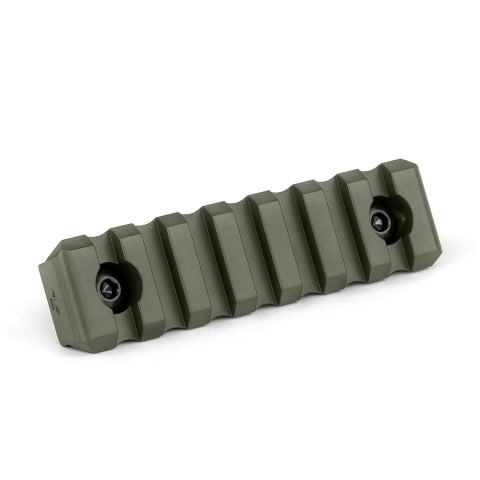 Крук Рейка Пікатінні на 7 слоти із кріпленням стандарту  M-Lok OD Green (9014)