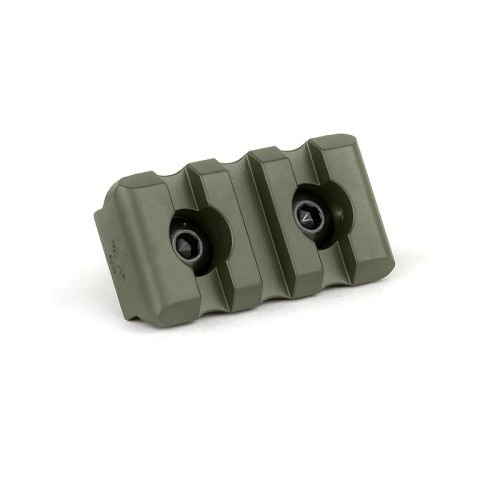 Крук Рейка Пікатінні на 3 слоти із кріпленням стандарту  M-Lok OD Green (9012)