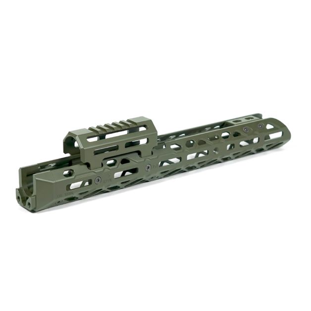 Крук цівка для АК довга с кріпленням M-Lok та коротким містком OD Green (1U004A)