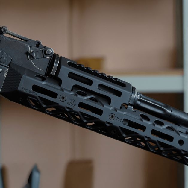 Крук цівка для АК довга с кріпленням M-Lok та коротким містком OD Green (1U004A)