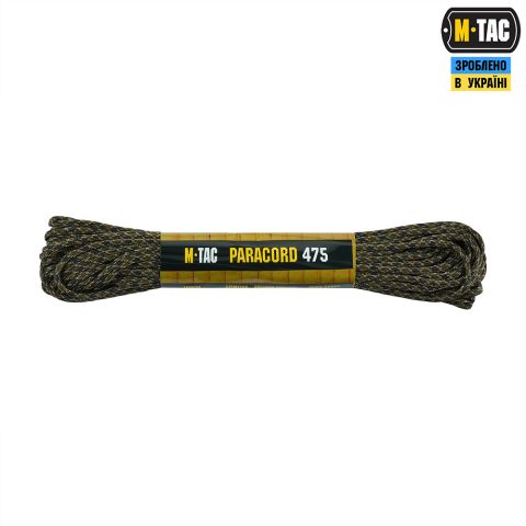 M-Tac паракорд 475 15m Tiger Stripe