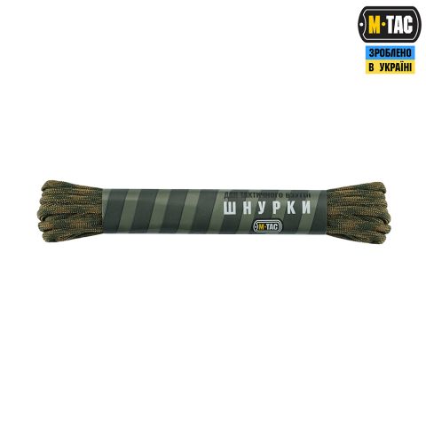 M-Tac шнурки Mil-Spec Nylon Coyote/Ranger Green