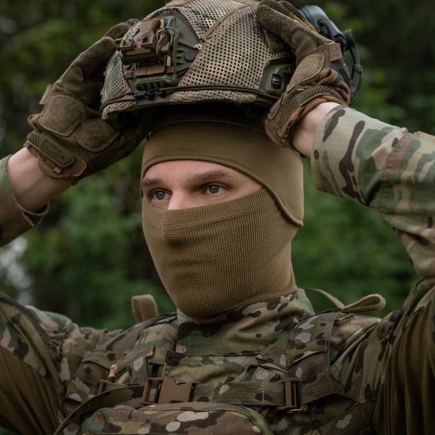 M-Tac шапка-подшлемник Gen.II микрофлис рип-стоп Tan