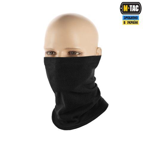 M-Tac шарф-труба мікрофліс ріп-стоп Black